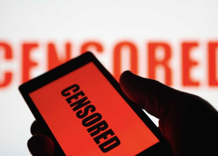 Internet censorship