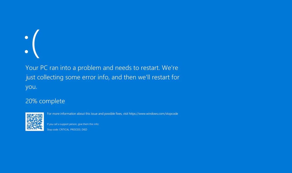 Blue Screen of Death