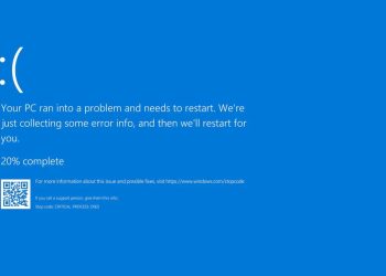 Blue Screen of Death
