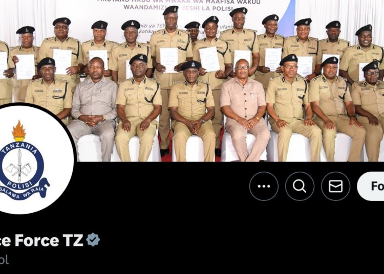 Tanzania Police X Account