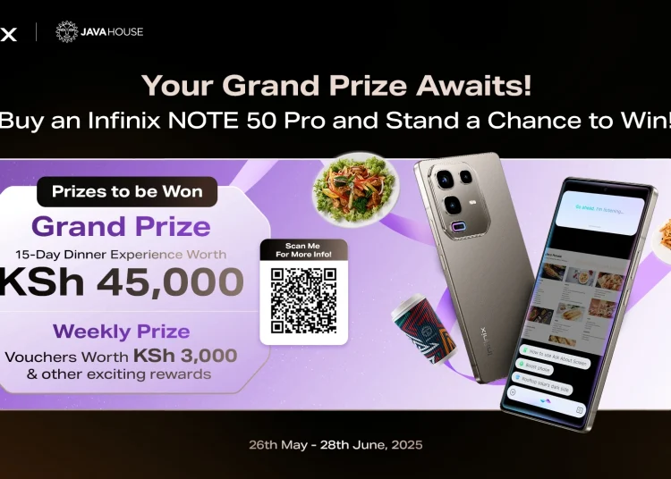 Infinix Note 50 Pro x Java House Collab