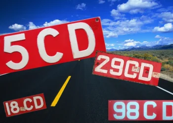 What Does a Red Number Plate Mean in Kenya? “CD”