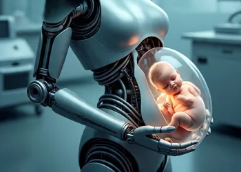 Robot with artificial womb