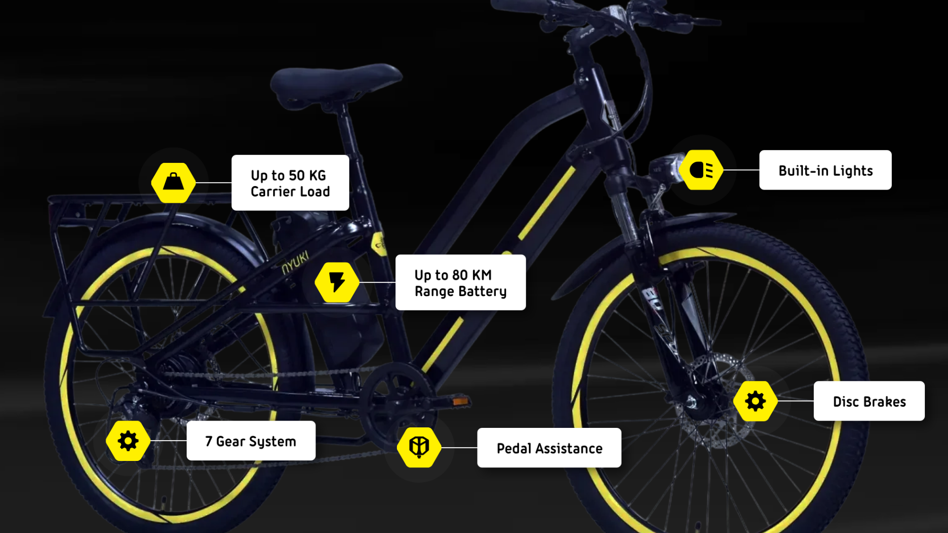 The Nyuki eBee bike starts at KES 119,999.