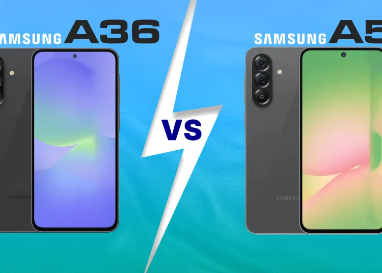 Samsung Galaxy A36 vs A56
