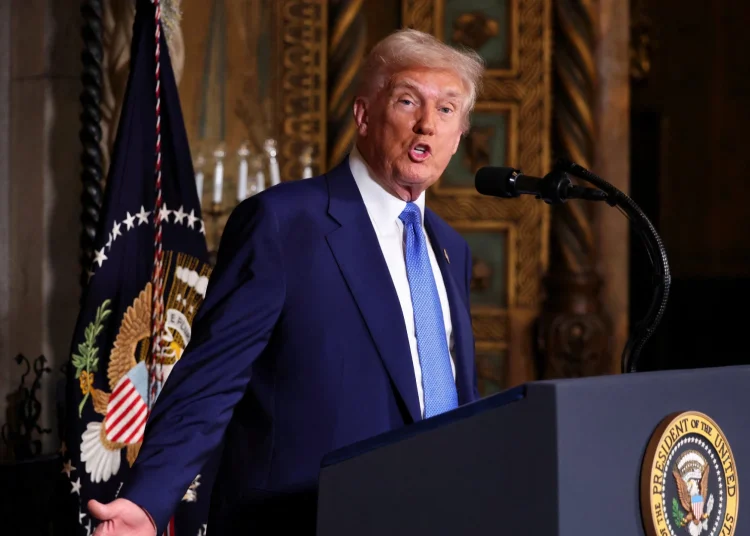 US President Donald Trump