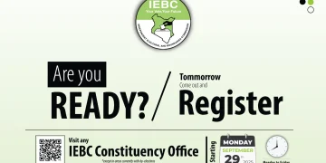IEBC continuous voter registration for the 2027 elections has begun.