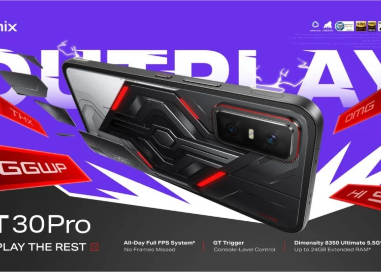 Infinix GT 30 Pro is now available in Kenya