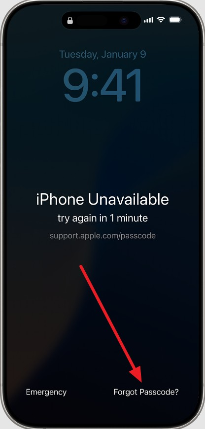 iphone unavailable