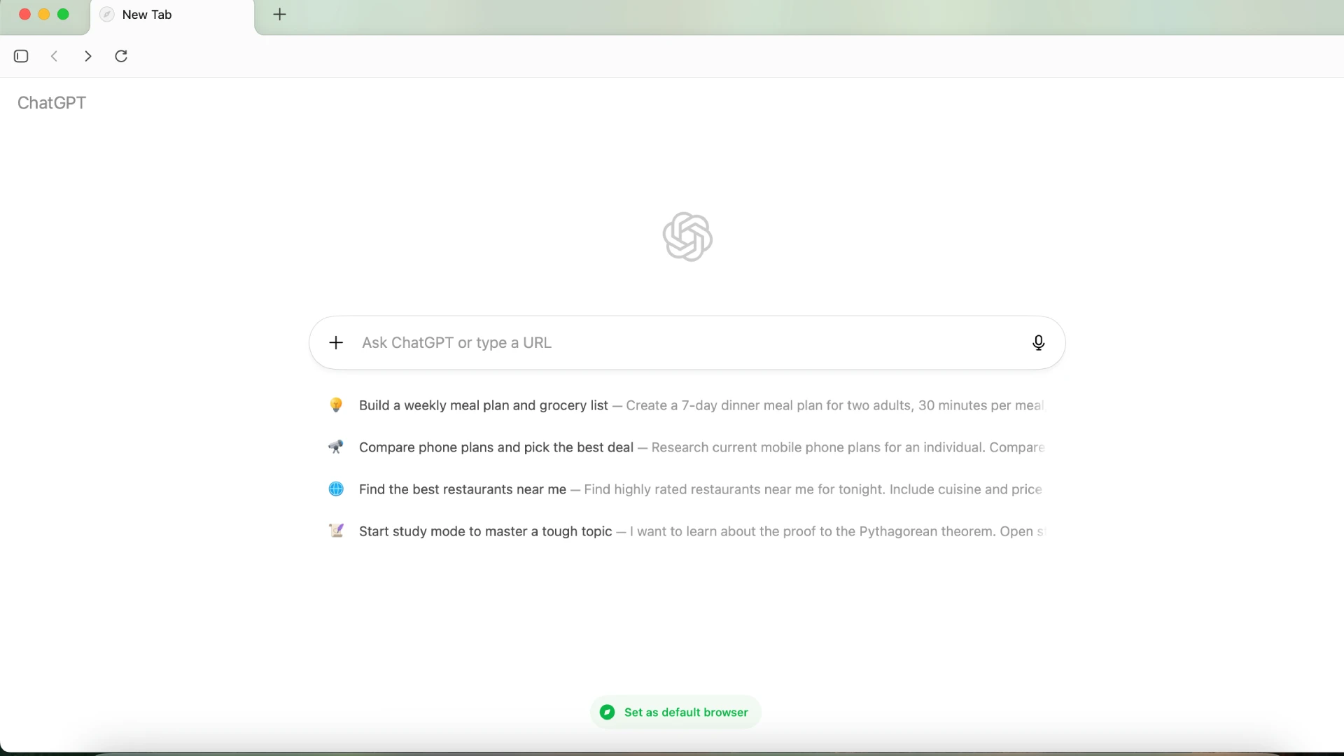 ChatGPT browser Atlas