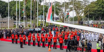 Raila Odinga's body arrives at JKIA