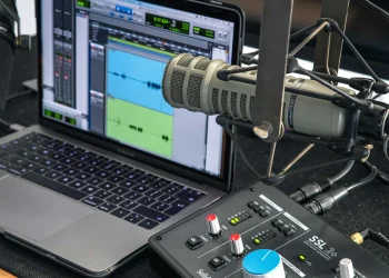 Podcasting equipment