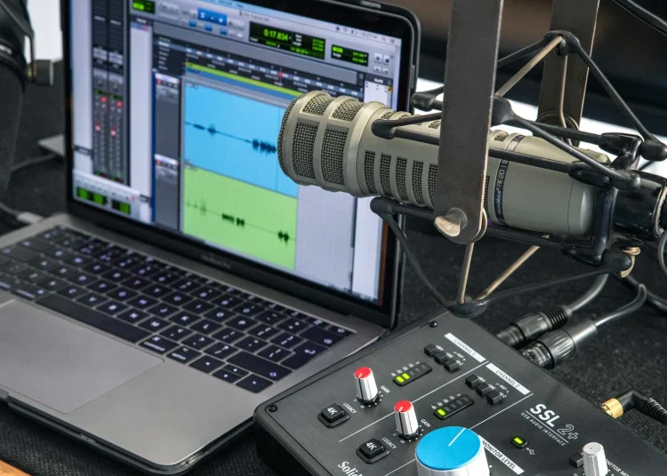 Podcasting equipment