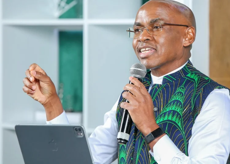 Safaricom CEO Peter Ndegwa