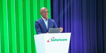 Safaricom's CEO, Peter Ndegwa