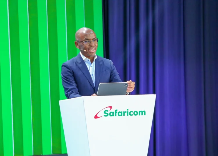 Safaricom's CEO, Peter Ndegwa