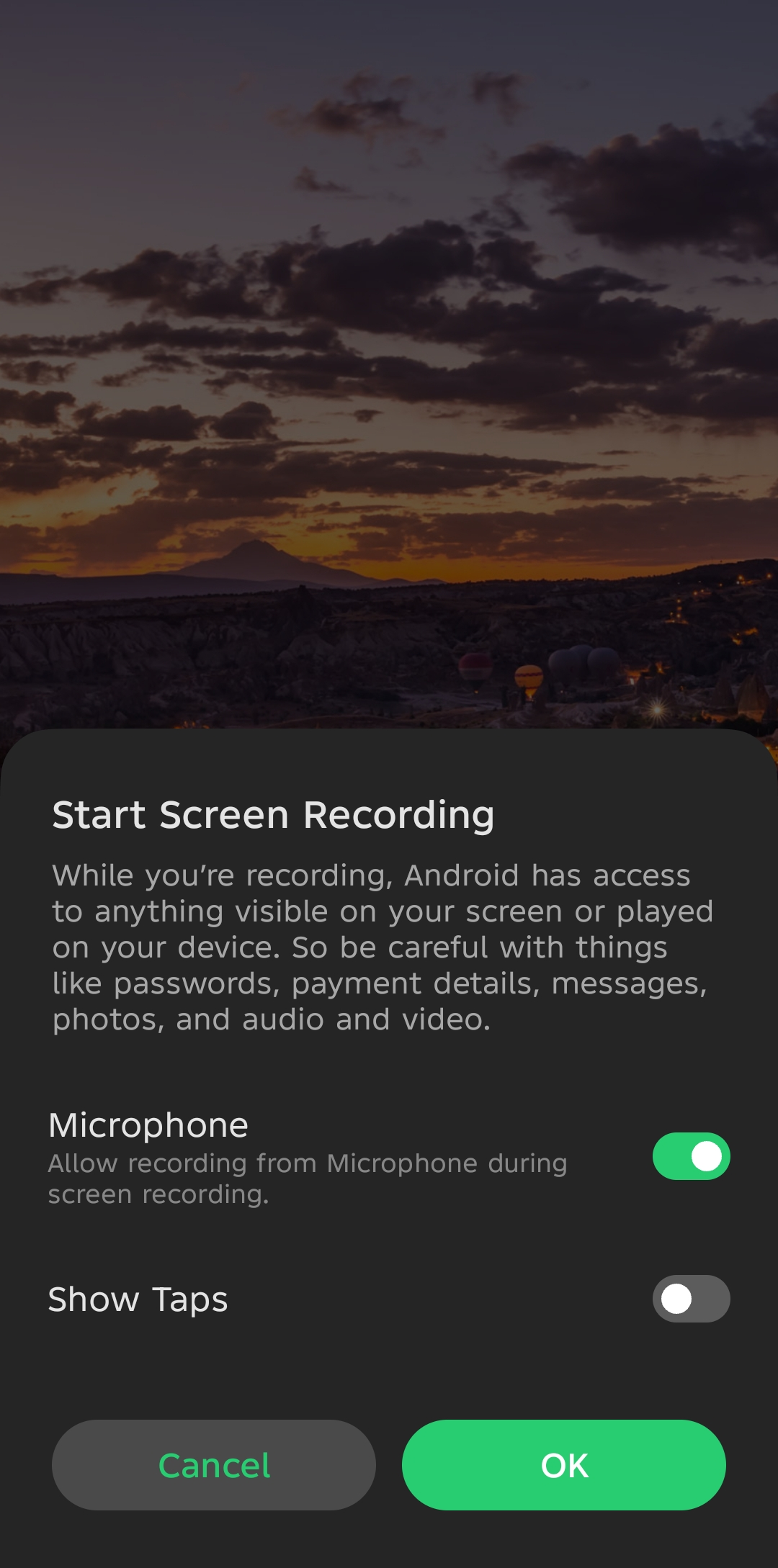 Screen Recording - Infinix Features