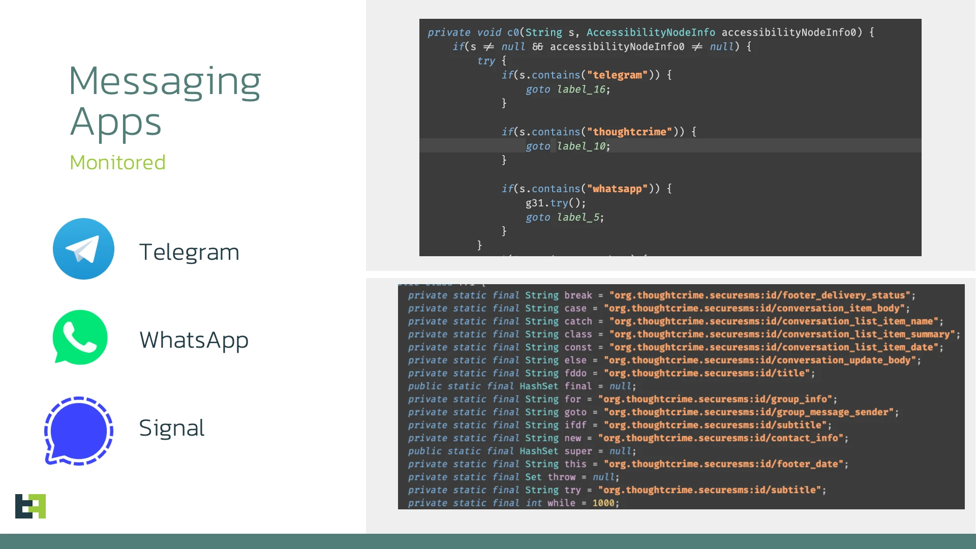 Targeted Messaging Apps