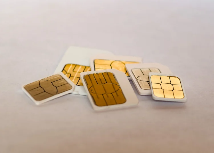 Multiple sim cards of different types