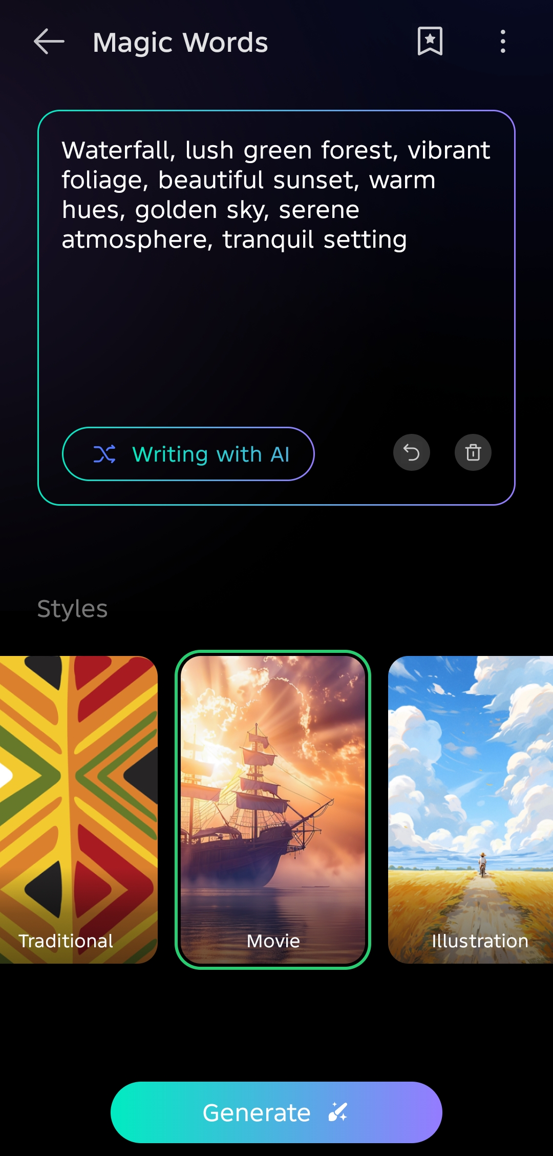 XOS 15 Wallpaper Generator