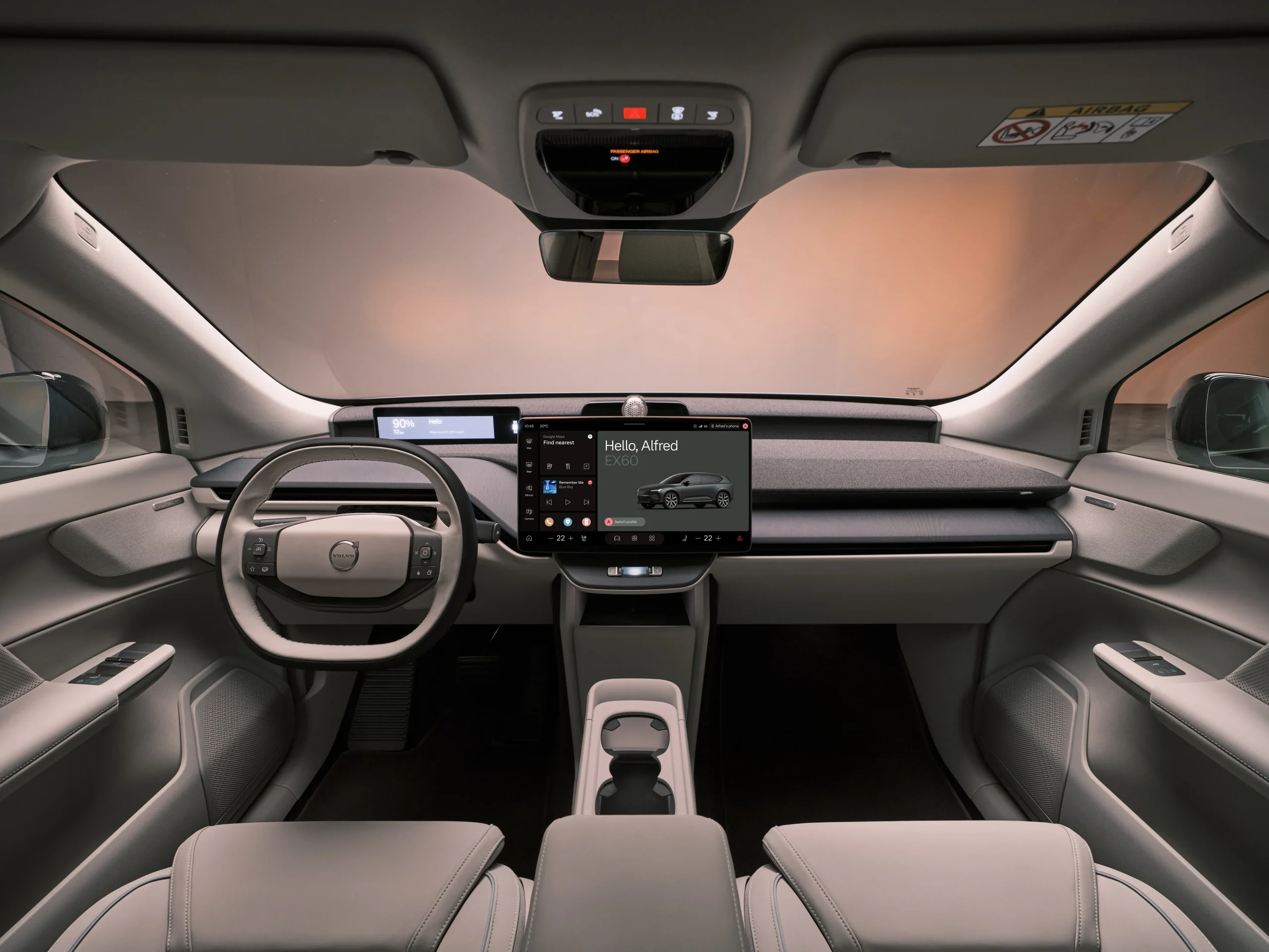 Volvo EX60 cabin