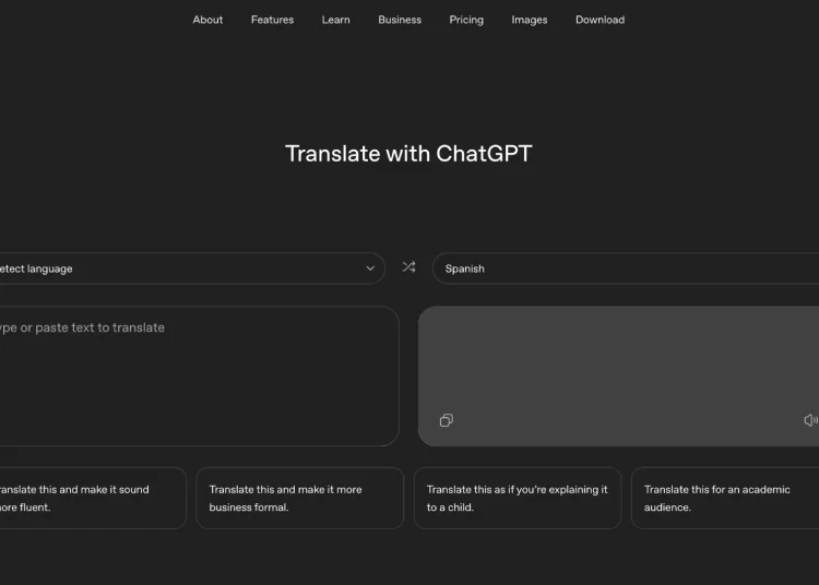 ChatGPT Translate