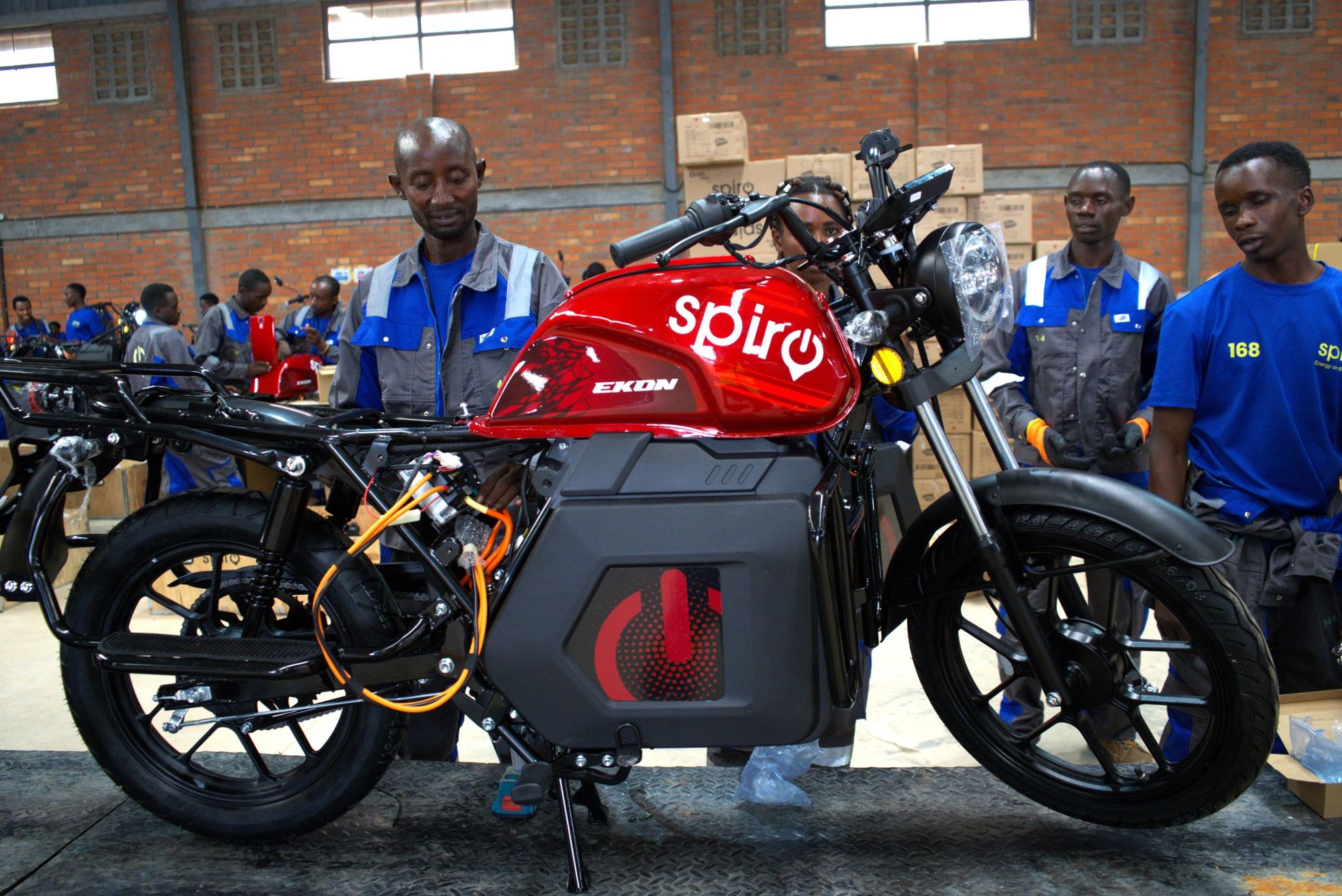 Spiro Ekon motorbike