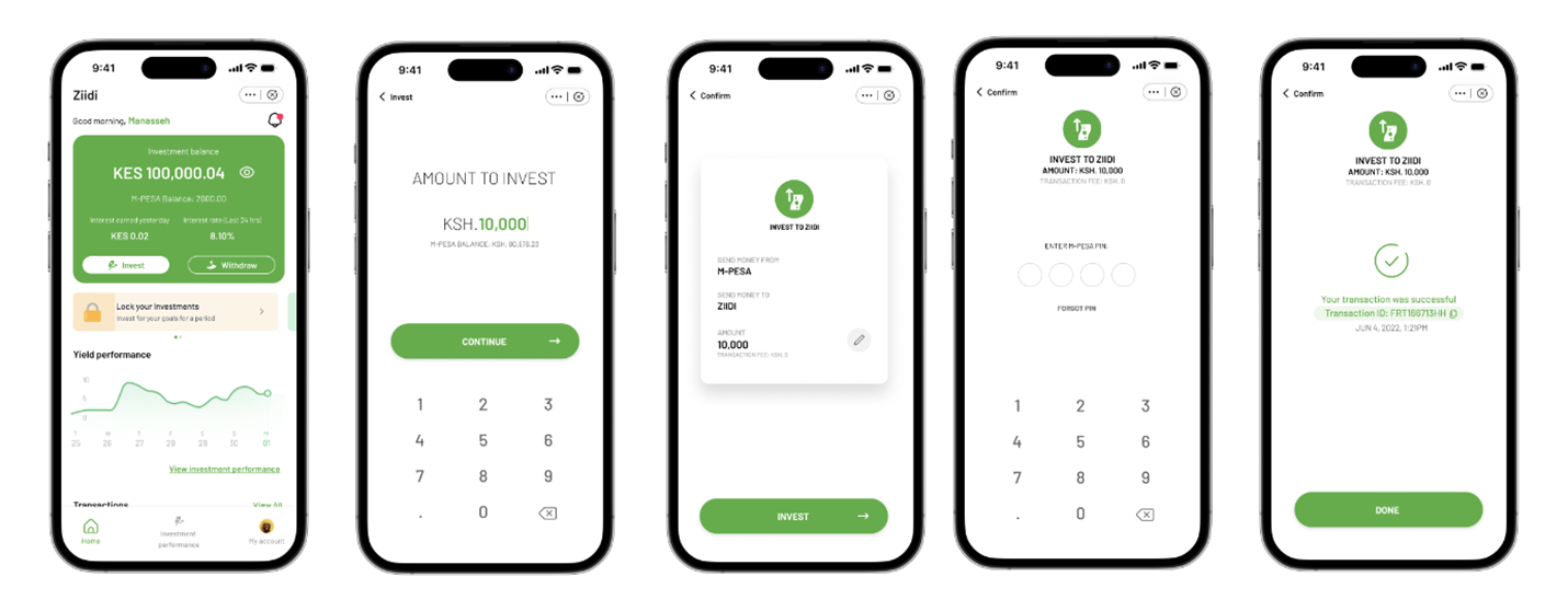 Ziidi Mobile app