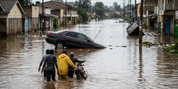 Nairobi floods, mapping of high risk areas