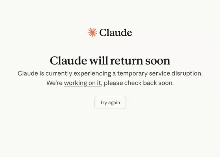 Claude Outage