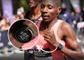 Sawe Makes History with Entry-Level Forerunner 55