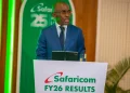 Safaricom CEO Peter Ndegwa
