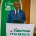 Safaricom CEO Peter Ndegwa