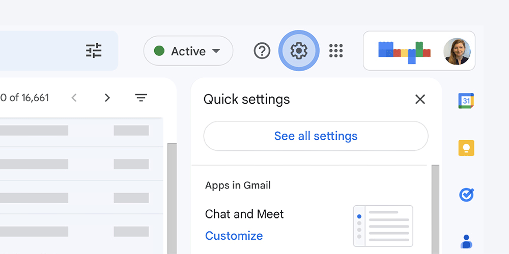 Navigate to settings in Gmail to extend your undo send window