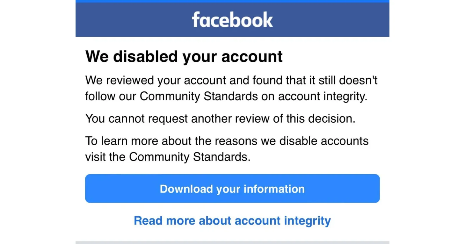 How To Recover A Disabled Facebook Or Instagram Account How To Recover A Disabled Facebook Or Instagram Account