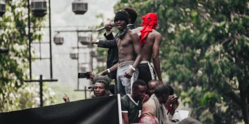 Nairobi music shoot