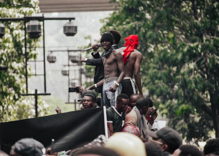 Nairobi music shoot