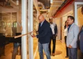 WSO2 Chief Revenue Officer Devaka Randeniya and General Manager for Africa Dinal Gooneratne with WSO2 Team